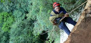 Black Hole Drop Cave Rappelling